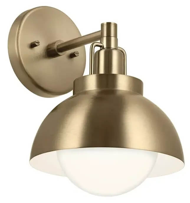 Elstead Lighting Niva nástenná lampa 1x40 W hnedá KL-NIVA-1W-1P-CPZ