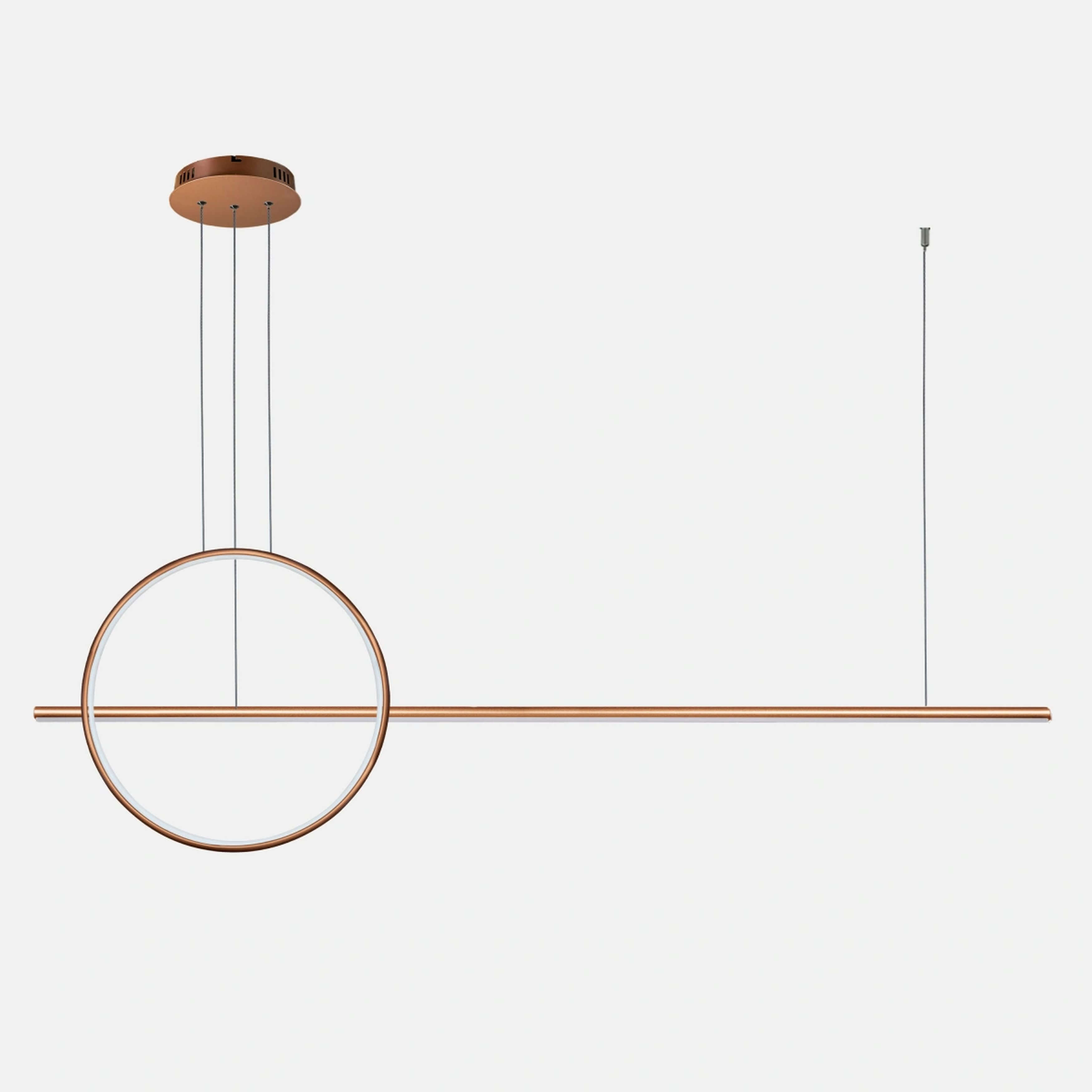 Altavola Design Linea závesné svietidlo 1x W medená LA087/PX143_40_4k_copper_Dali