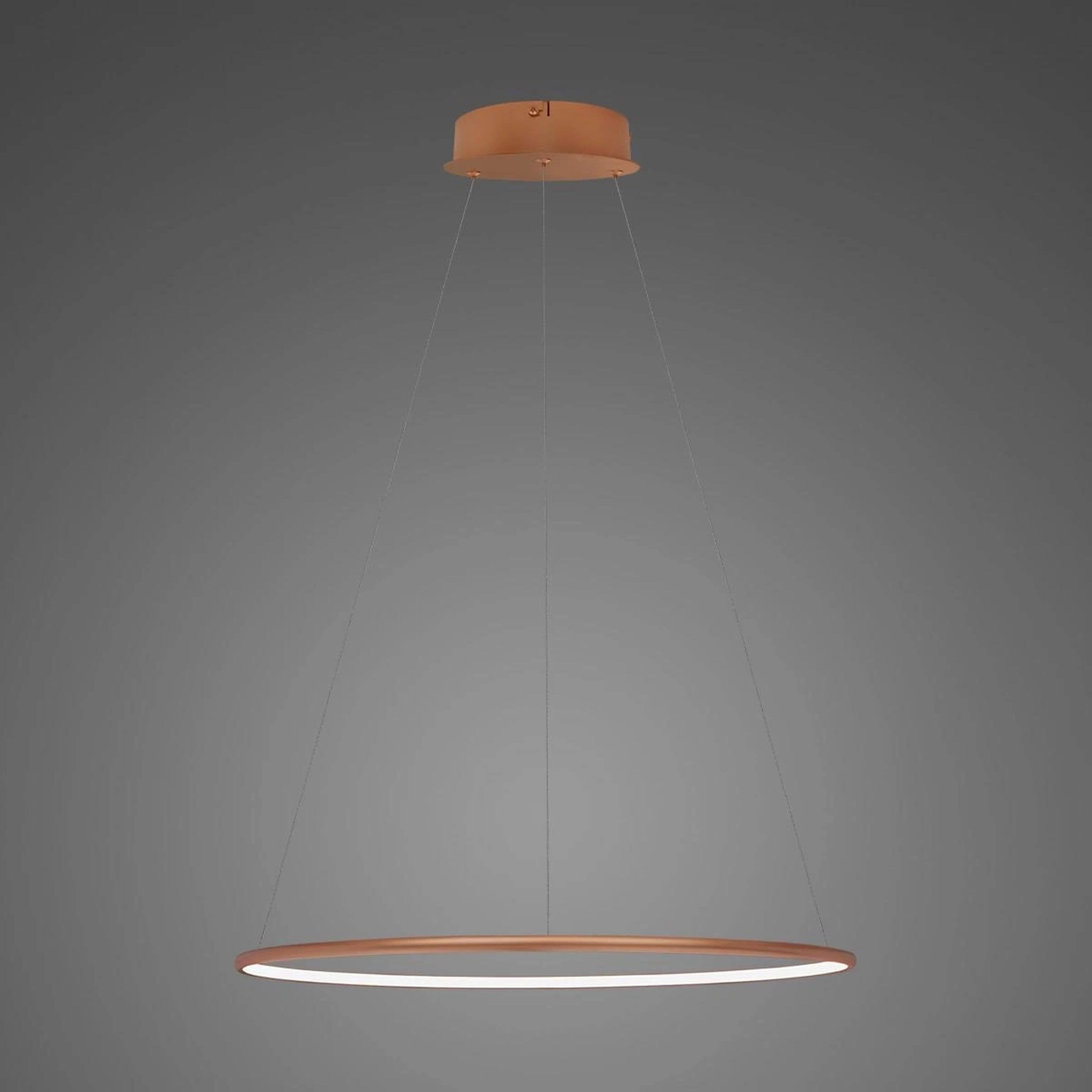 Altavola Design Ledowe Okręgi závesné svietidlo 1x W medená LA073/P_40_in_3k_copper_Dali