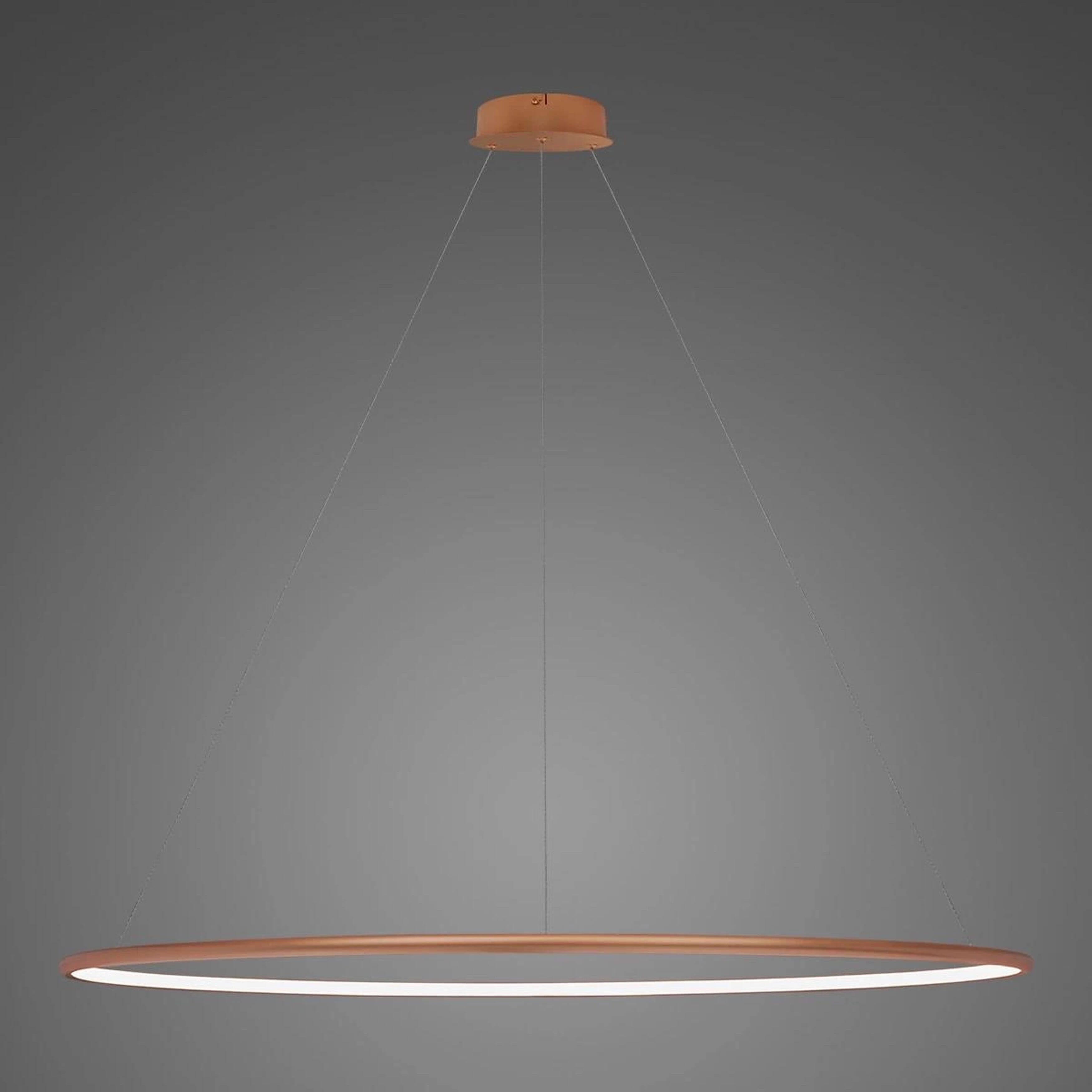 Altavola Design Ledowe Okręgi závesné svietidlo 1x W medená LA073/P_150_in_4k_copper_Dali