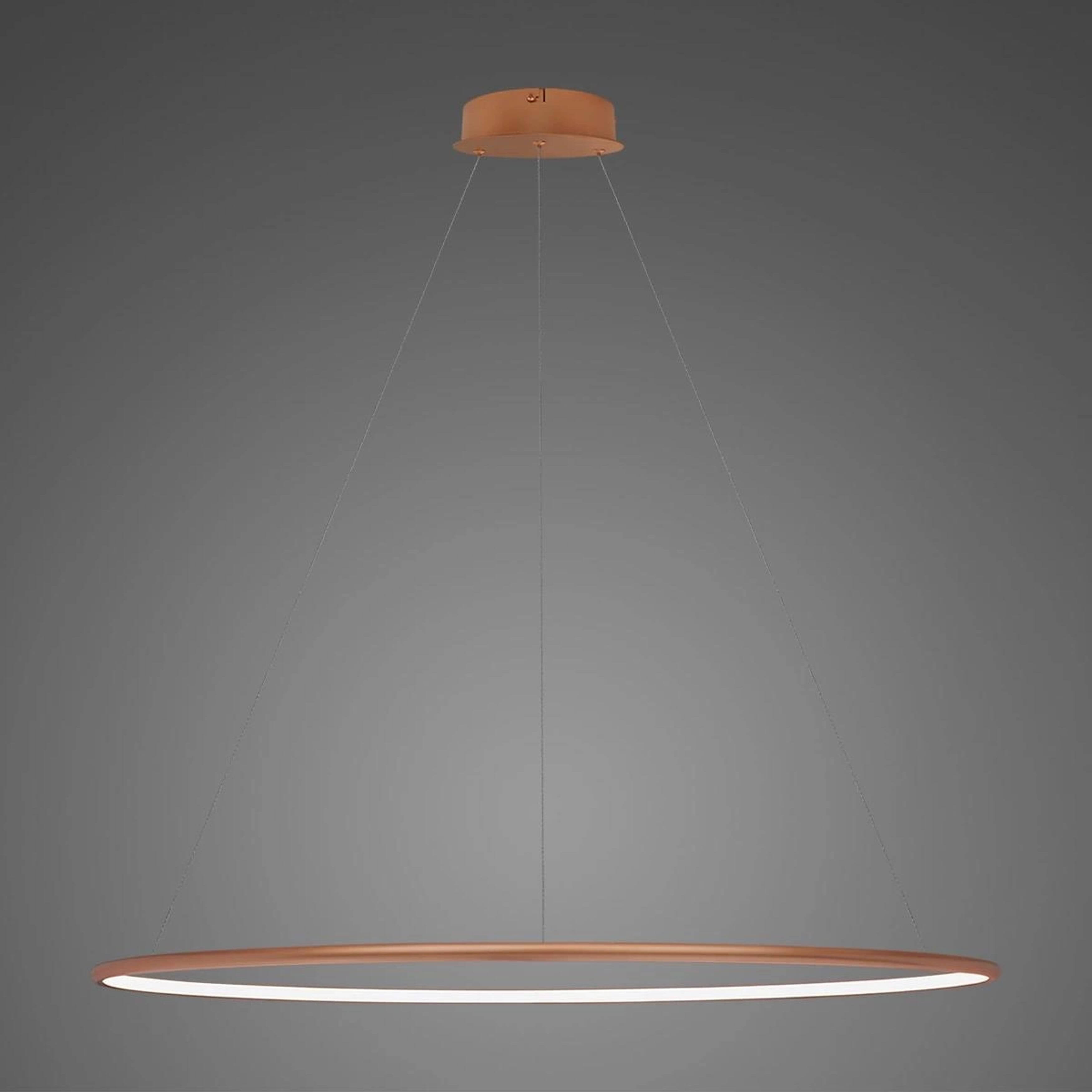 Altavola Design Ledowe Okręgi závesné svietidlo 1x W medená LA073/P_120_in_4k_copper_Dali