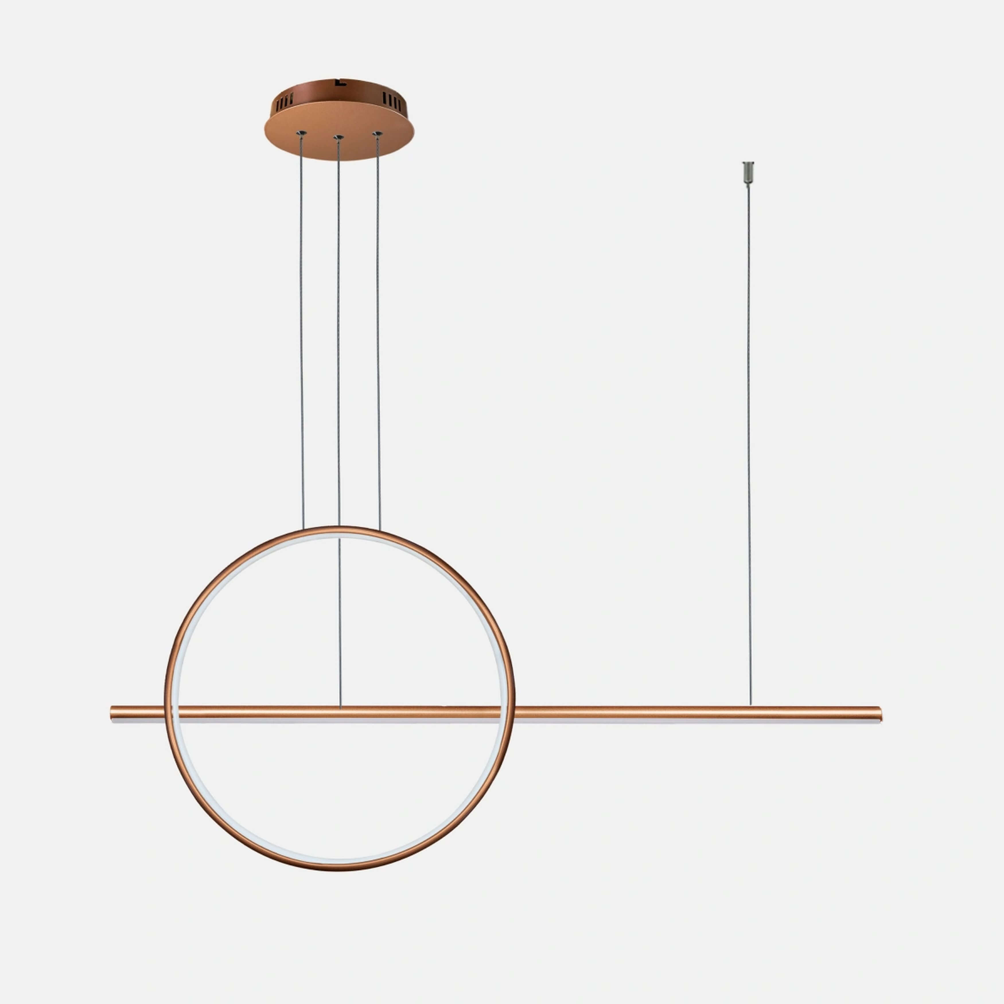Altavola Design Linea závesné svietidlo 2x23 W medená LA087/PX100_40_4k_copper