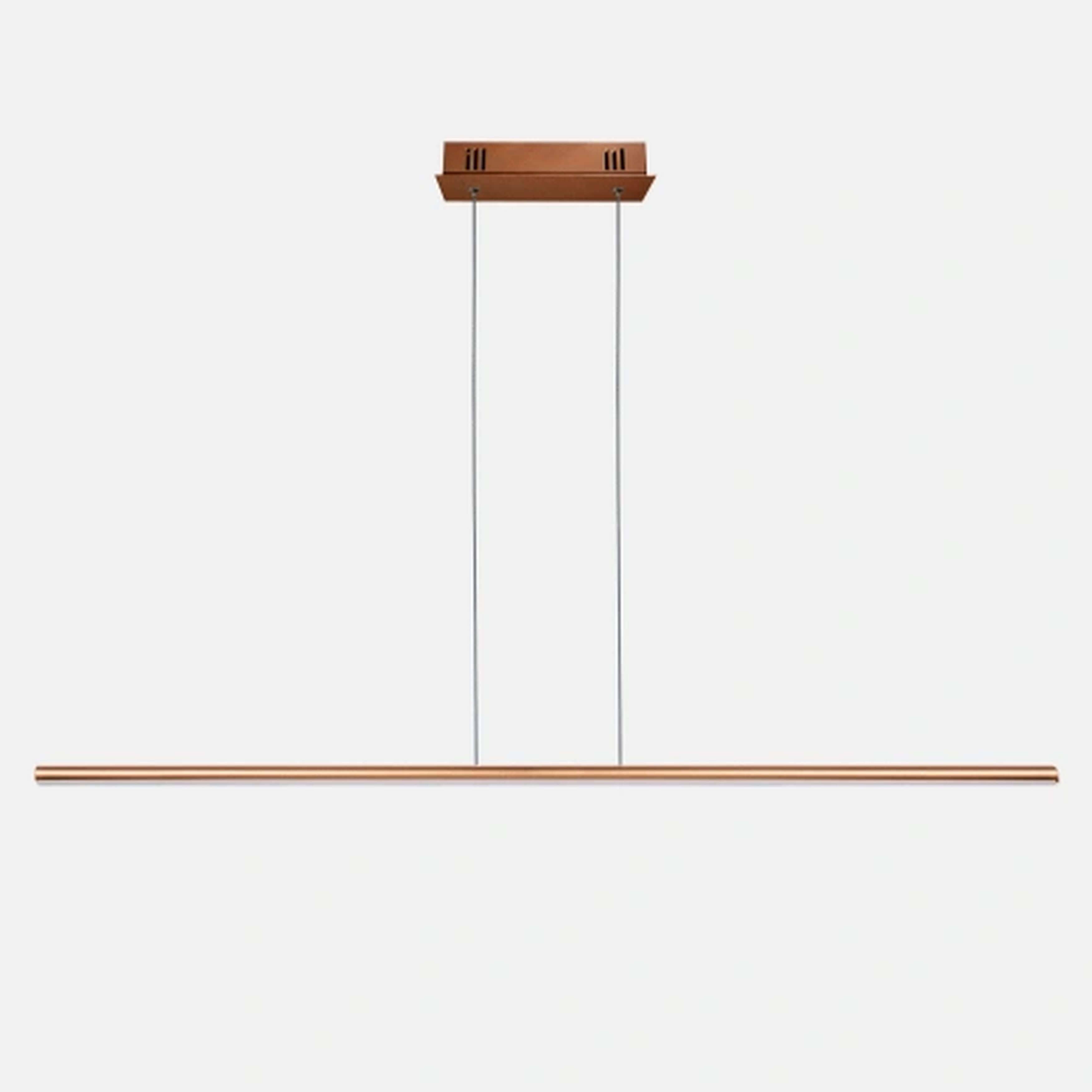 Altavola Design Ledowe Okręgi závesné svietidlo 1x15 W medená LA089/P_120_3k_copper_dimm