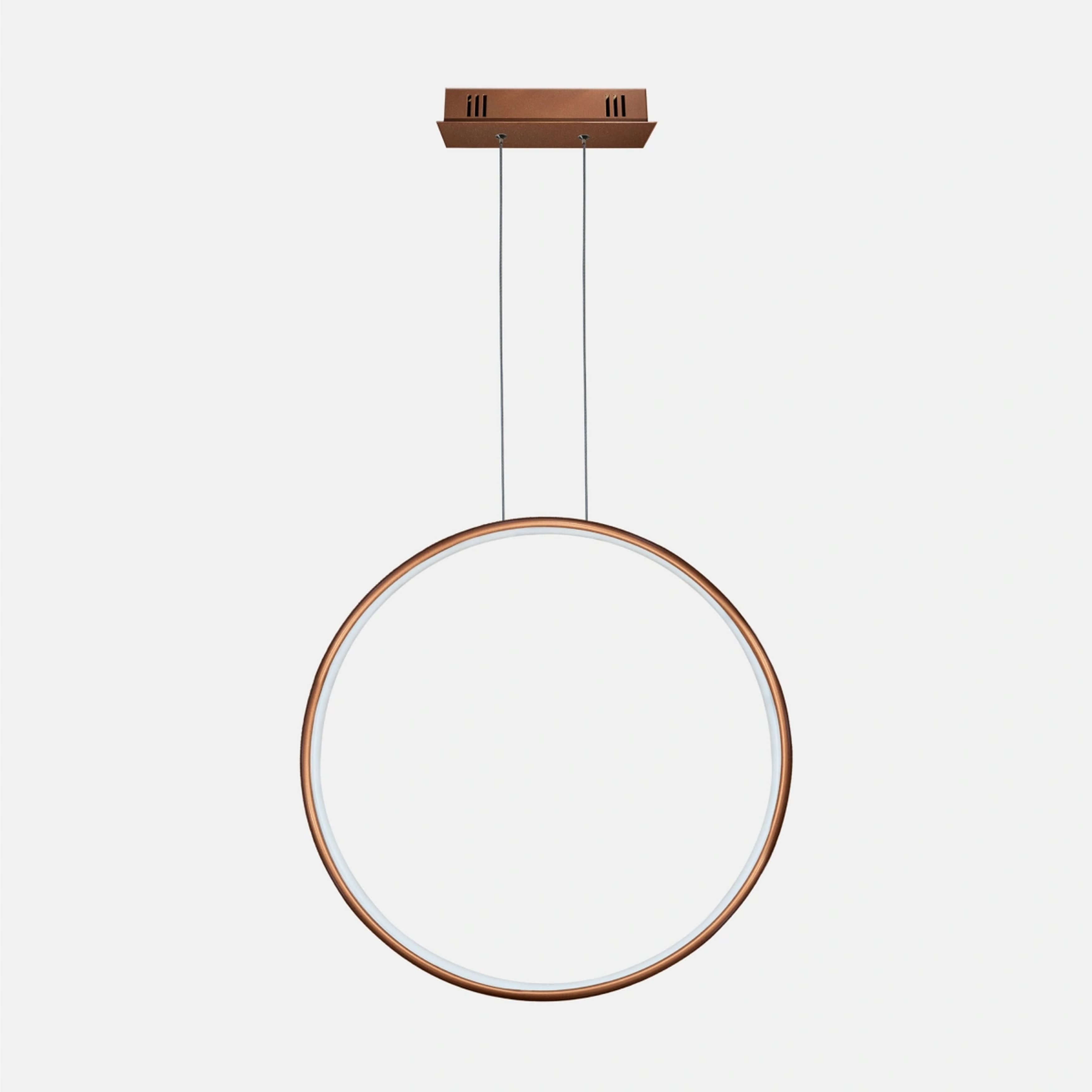 Altavola Design Ledowe Okręgi závesné svietidlo 1x30 W medená LA073/X_80_in_3k_copper