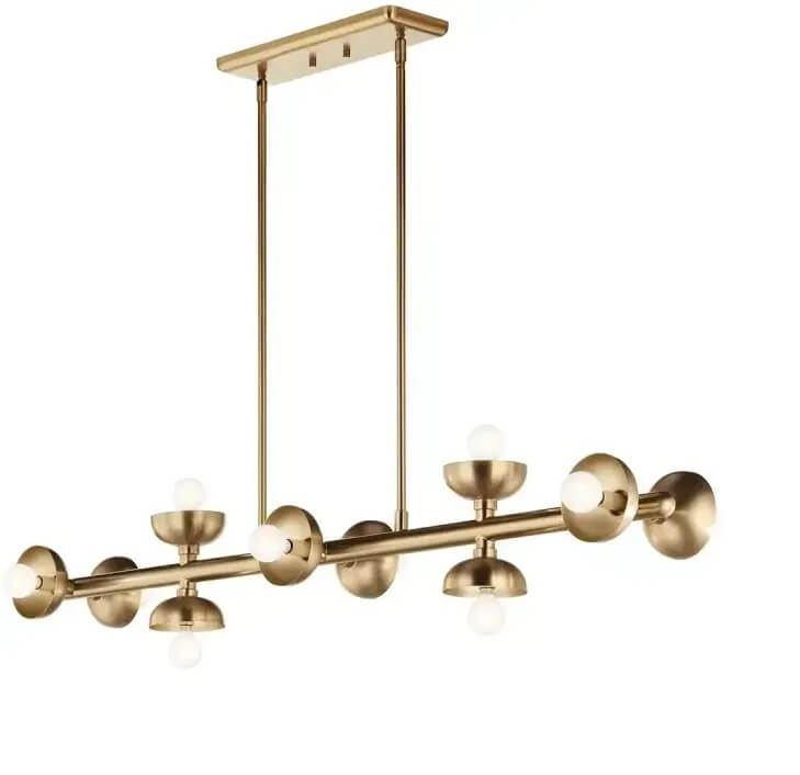 Elstead Lighting Palta závesné svietidlo x40 W hnedá KL-PALTA-LP10-CPZ