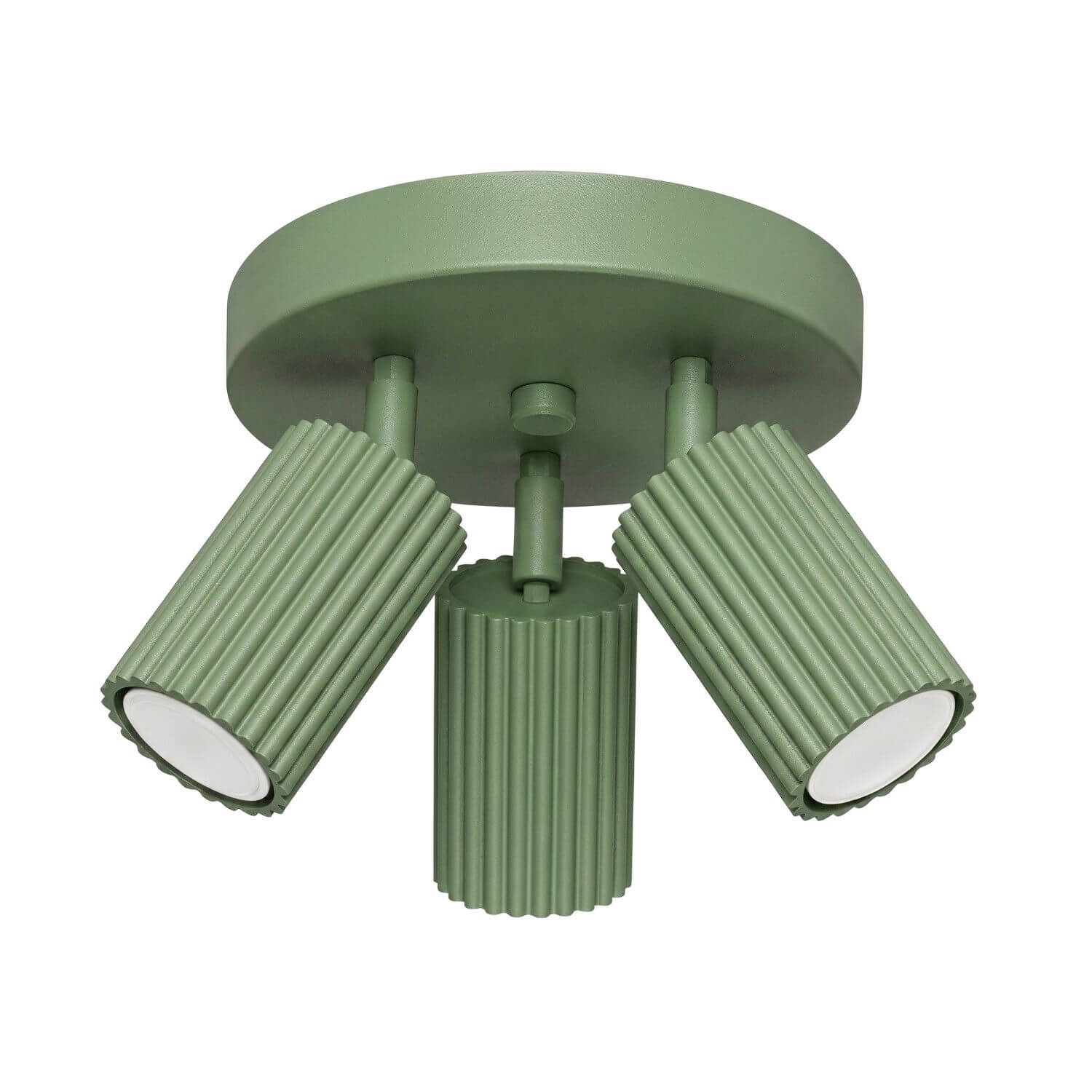 Sollux Lighting Karbon stropné svietidlo 3x10 W zelená SL.2353
