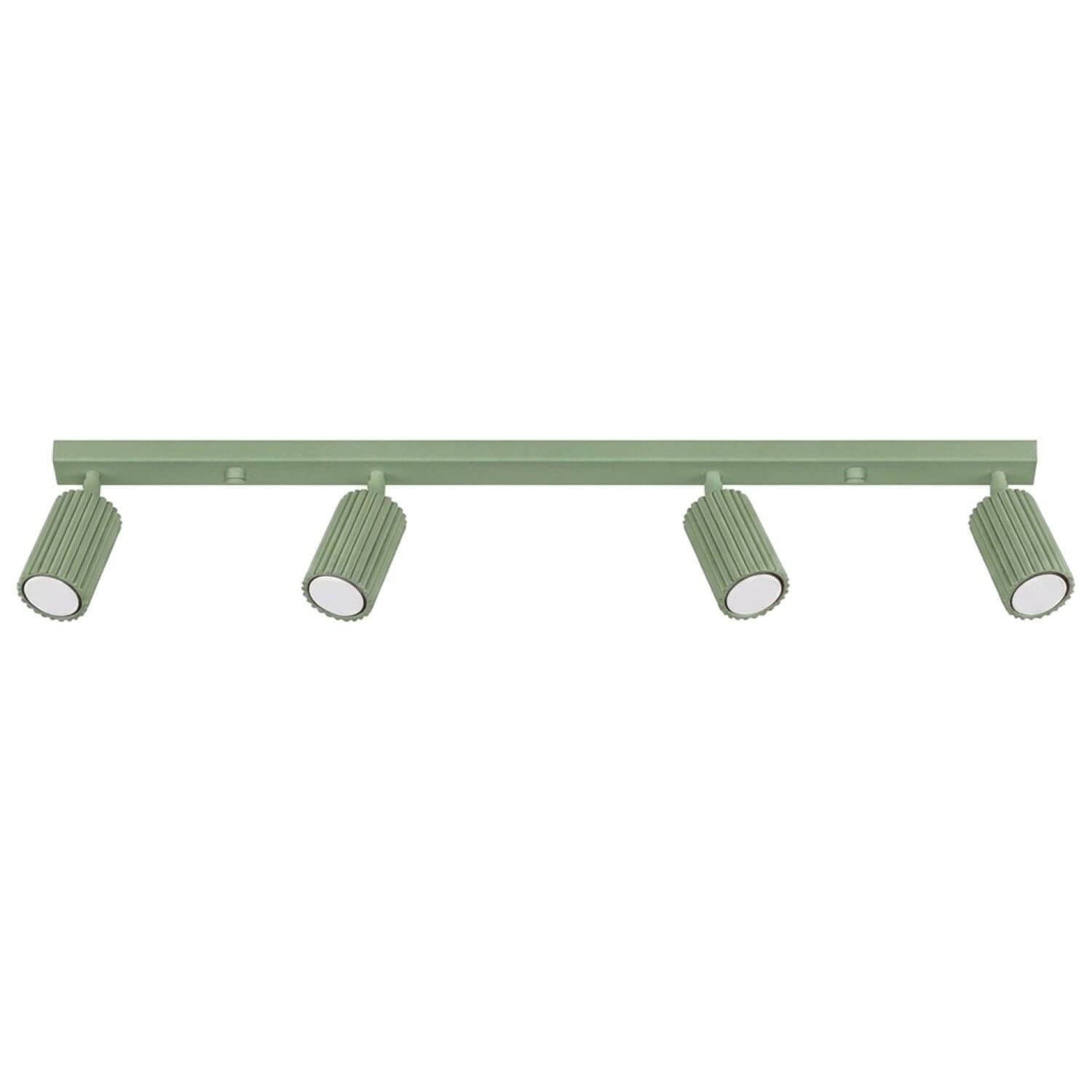 Sollux Lighting Karbon stropné svietidlo 4x10 W zelená SL.2354