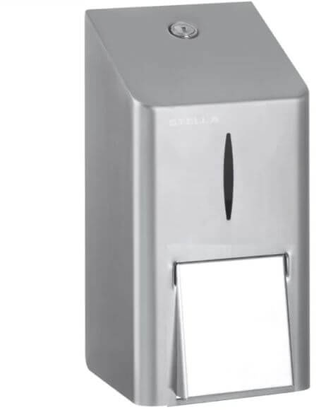 Stella R10 dávkovač mydla 800 ml oceľová 17.040-SB