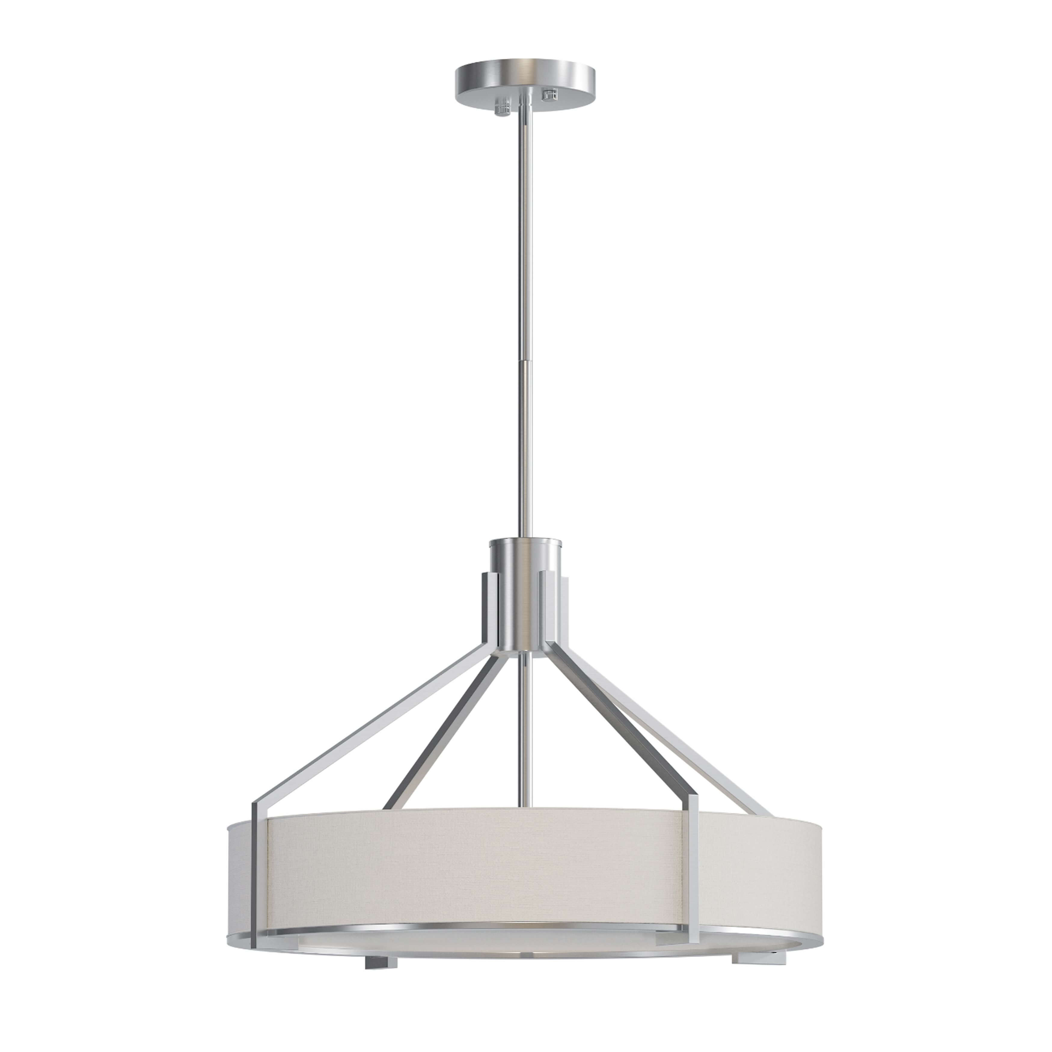 Open Design Doretto závesné svietidlo 1x15 W biela-niklová OR85624