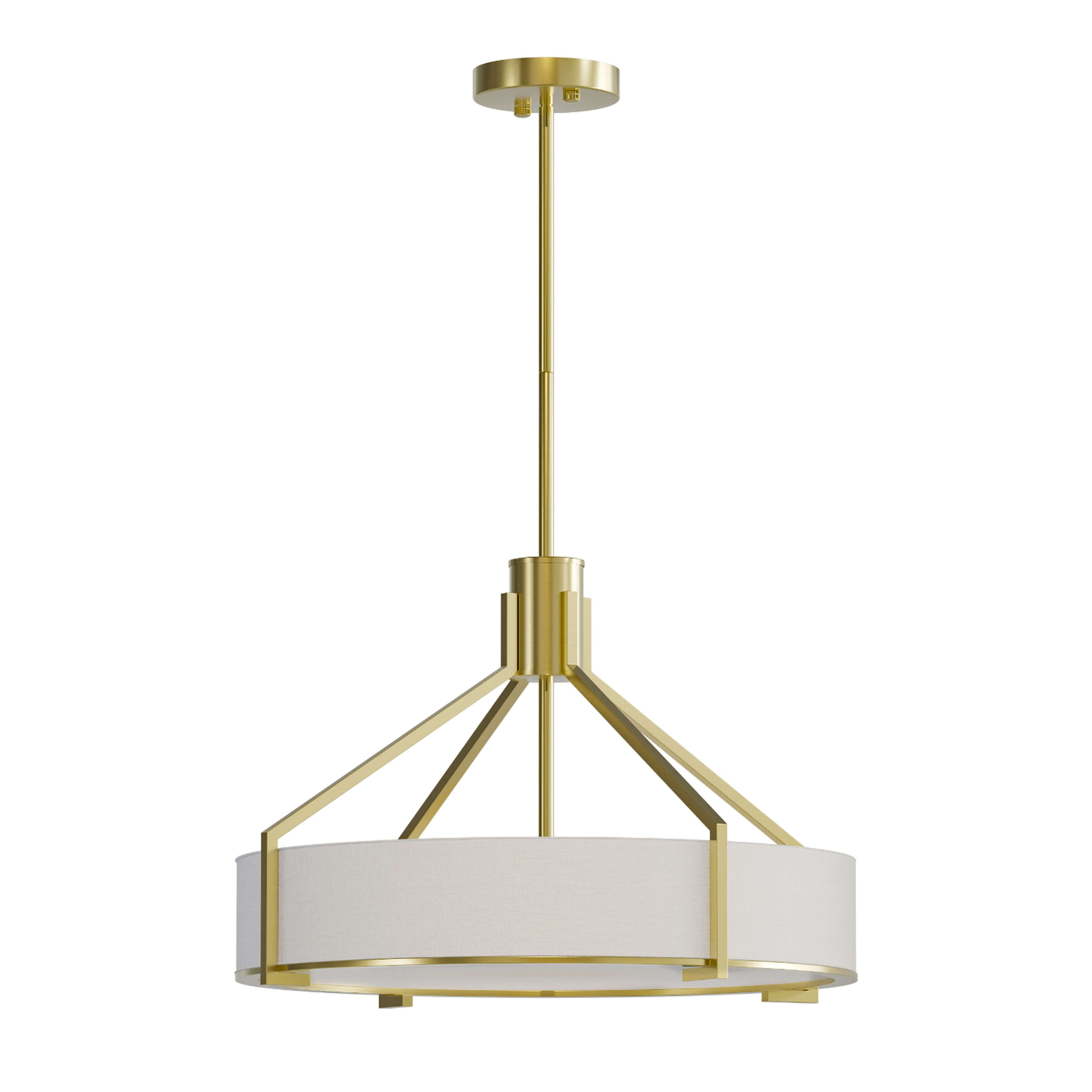 Open Design Doretto závesné svietidlo 1x15 W biela-zlatá OR85631