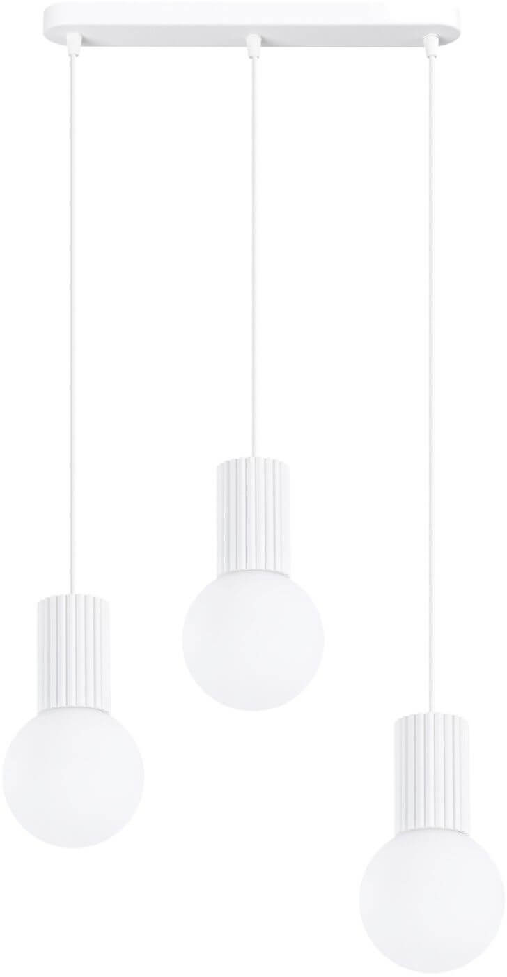 Sollux Lighting Halo závesné svietidlo 3x8 W biela SL.1991