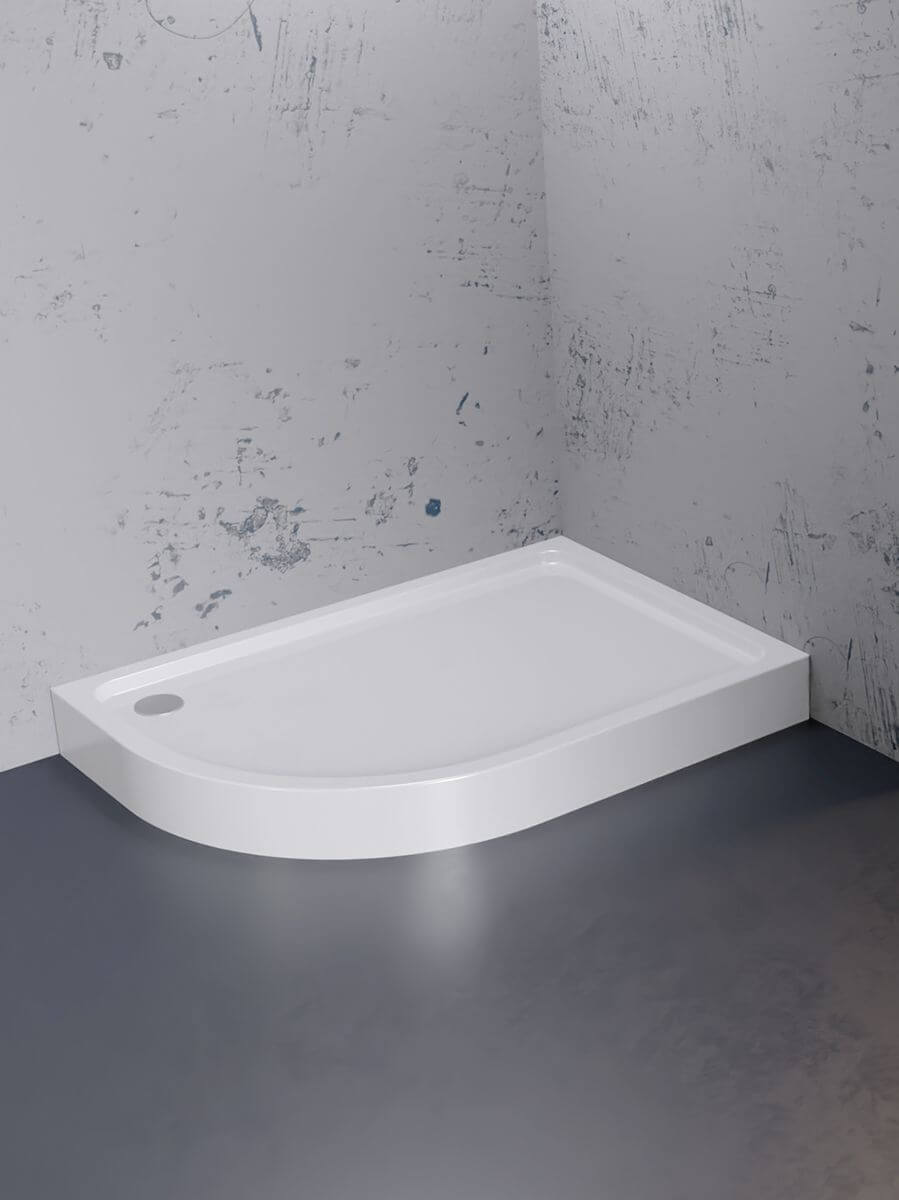 New Trendy New Maxima sprchová vanička 100x80 cm biela B-0375