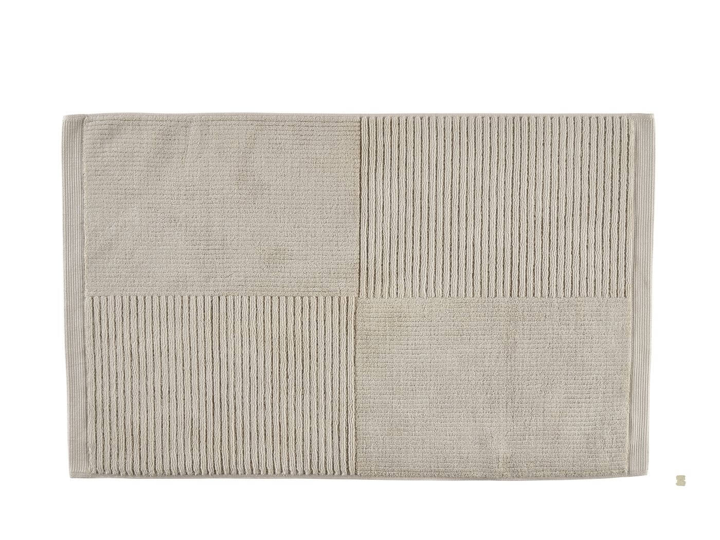 Zone Denmark Classic koberček do kúpeľne 80x50 cm obdĺžnik béžová 35161