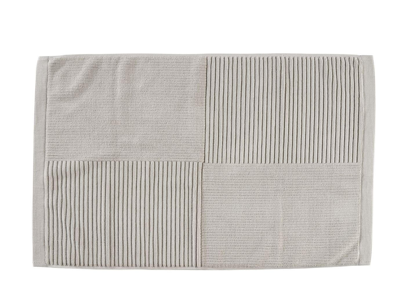 Zone Denmark Classic koberček do kúpeľne 80x50 cm obdĺžnik sivá 34971