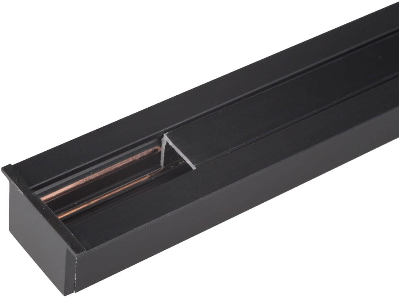MaxLight Micro11 magnetická koľajnicová lišta x W čierna NT0012