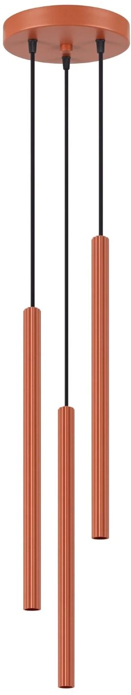 Sollux Lighting Arche závesné svietidlo 3x8 W červená SL.2041