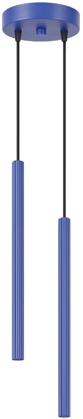 Sollux Lighting Arche závesné svietidlo 2x8 W modrá SL.2046