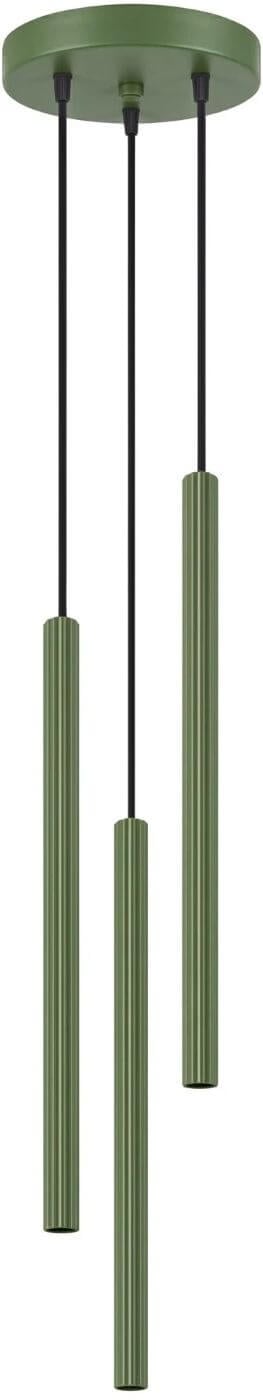 Sollux Lighting Arche závesné svietidlo 3x8 W zelená SL.2050