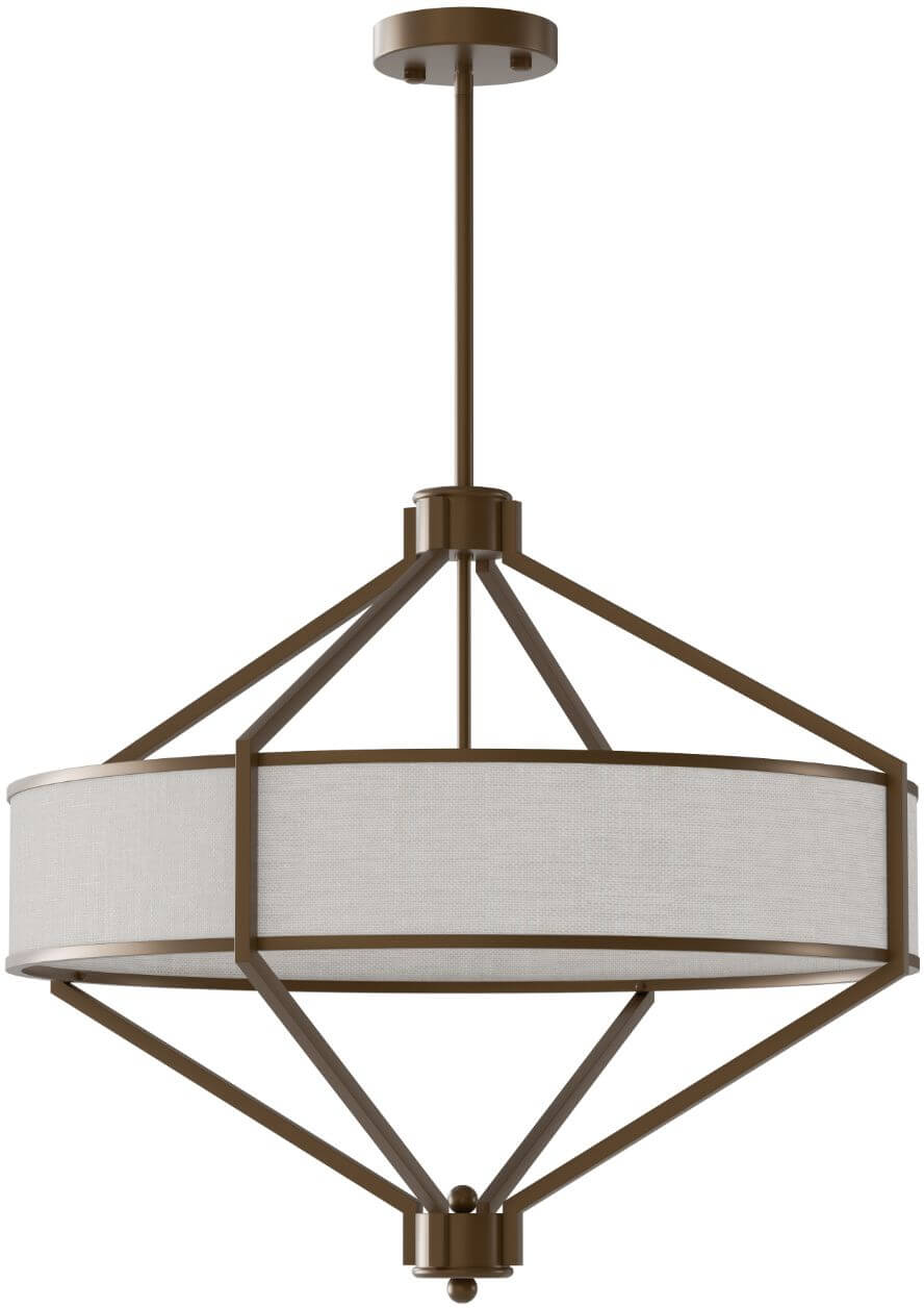 Open Design Zundo Chocco 60 závesné svietidlo 4x15 W hnedá-béžová OR85846