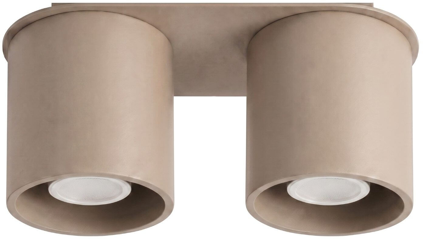 Sollux Lighting Orbis stropné svietidlo 2x10 W béžová SL.2091
