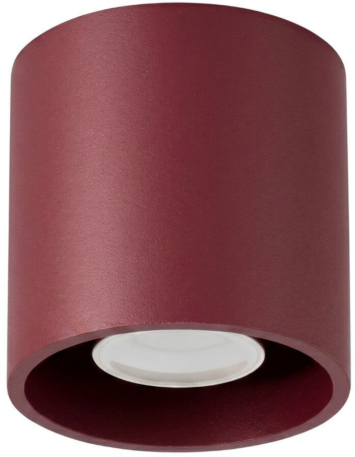 Sollux Lighting Orbis stropné svietidlo 1x10 W bordová SL.2096