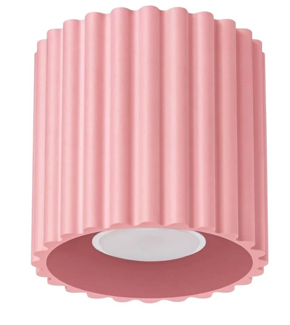 Sollux Lighting Aura stropné svietidlo 1x10 W ružová SL.2403