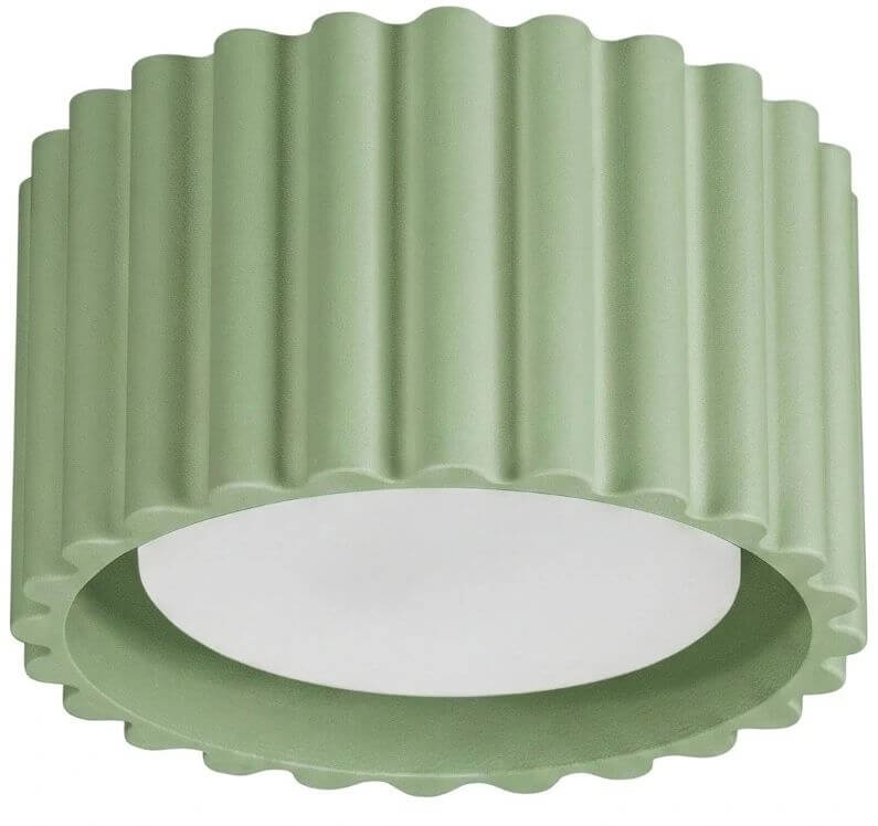 Sollux Lighting Aura stropné svietidlo 1x10 W zelená SL.2411
