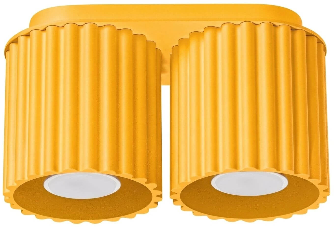 Sollux Lighting Aura stropné svietidlo 2x10 W žltá SL.2414