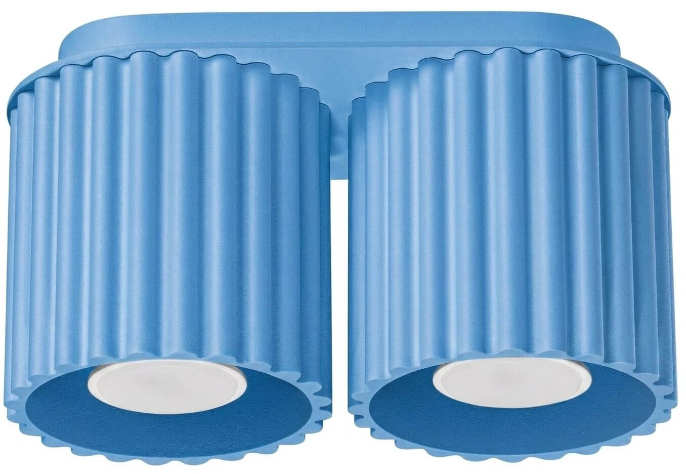 Sollux Lighting Aura stropné svietidlo 2x10 W modrá SL.2429