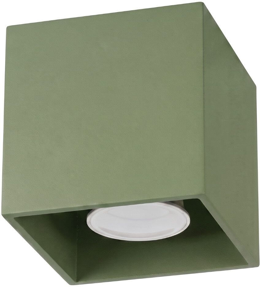 Sollux Lighting Quad stropné svietidlo 1x10 W zelená SL.2115