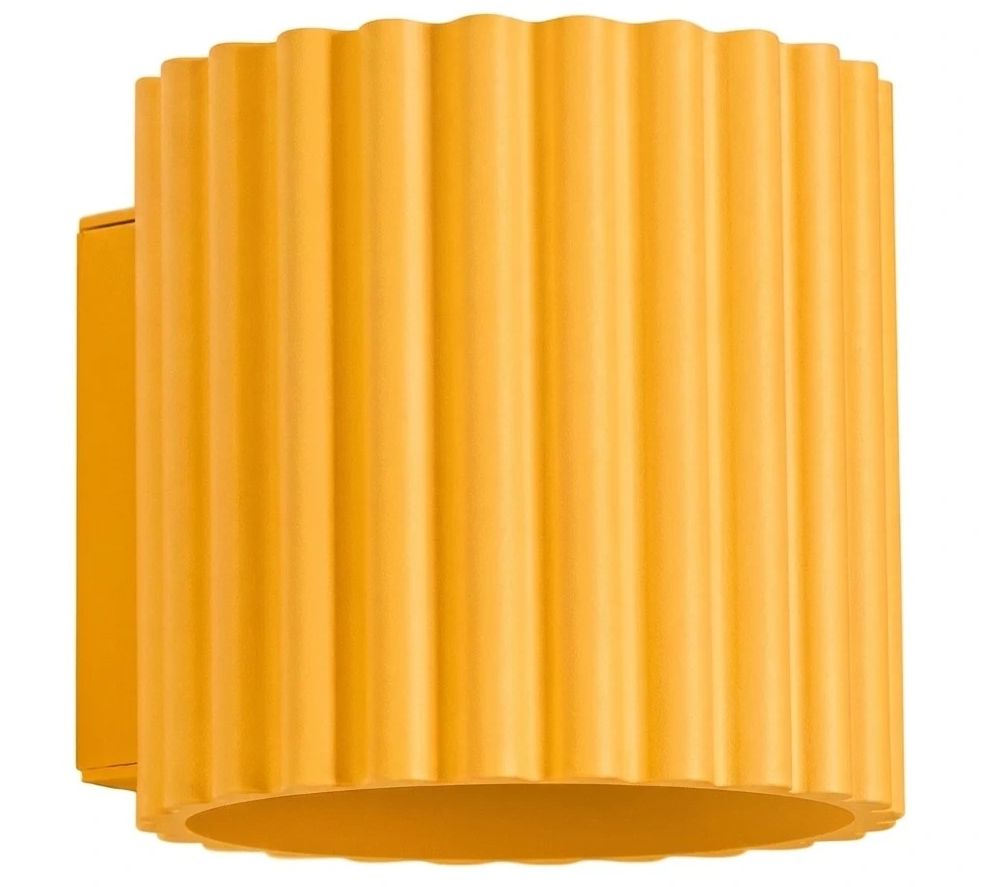 Sollux Lighting Aura nástenná lampa 1x8 W žltá SL.2415
