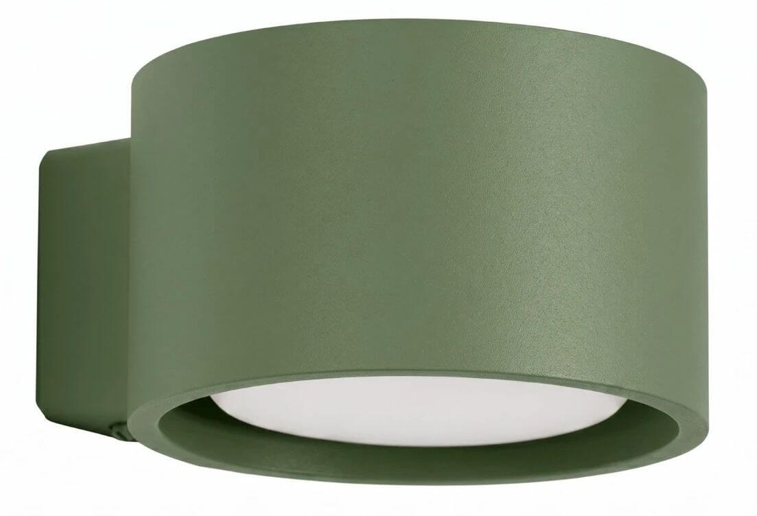 Sollux Lighting Modo nástenná lampa 1x10 W zelená SL.2461