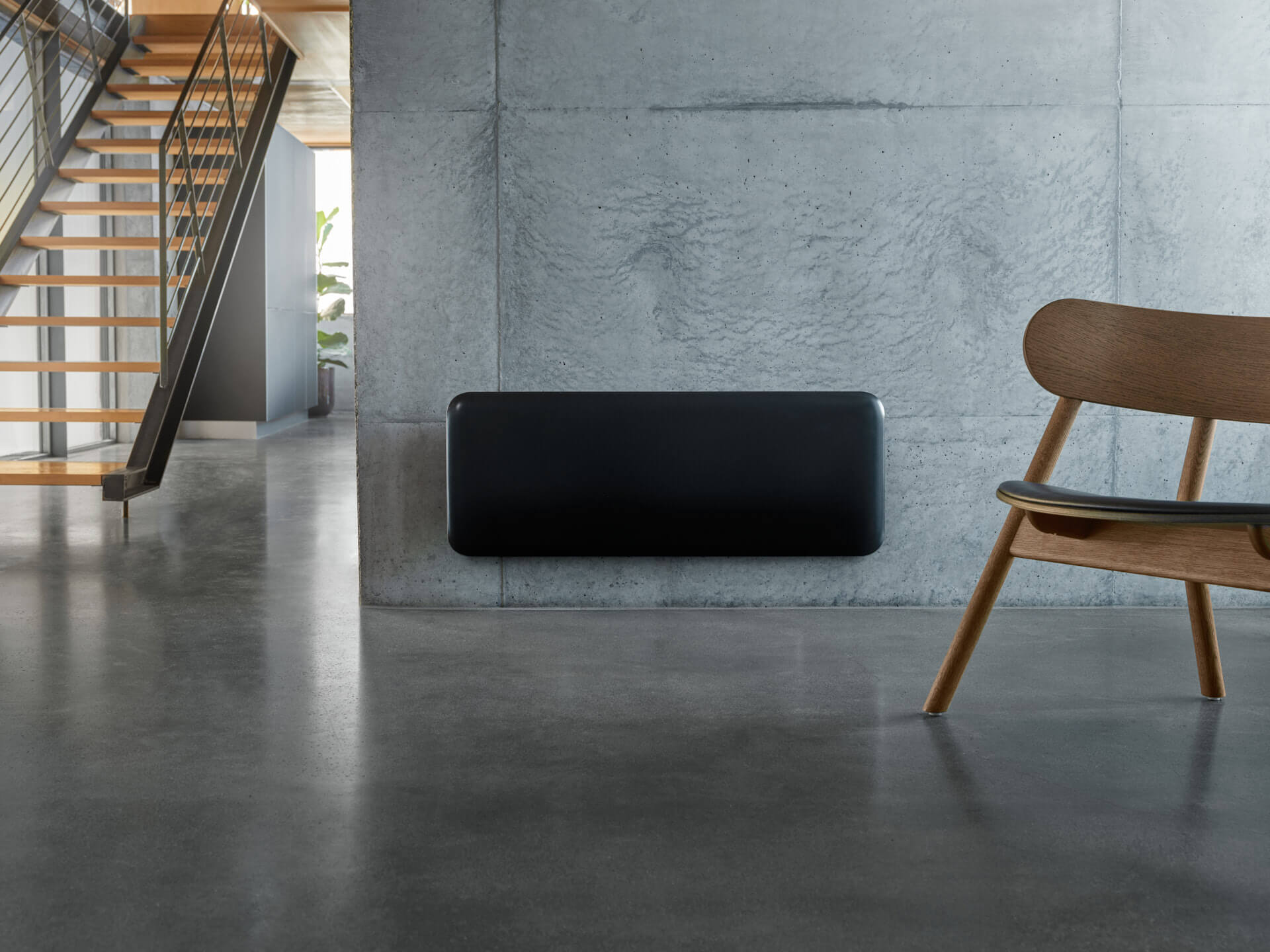 Mill Steel elektrický radiátor 40x85 cm biela PA1500WIFI4A BLACK