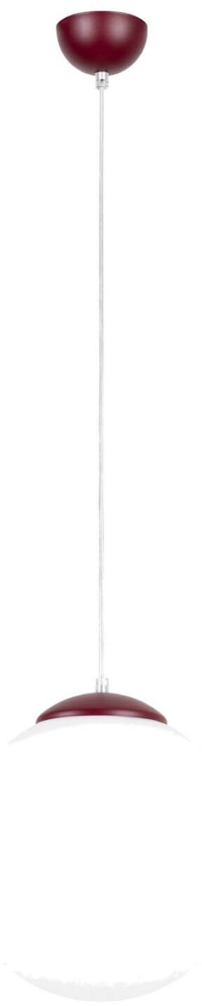 Sollux Lighting Ugo závesné svietidlo 1x15 W bordová SL.2223