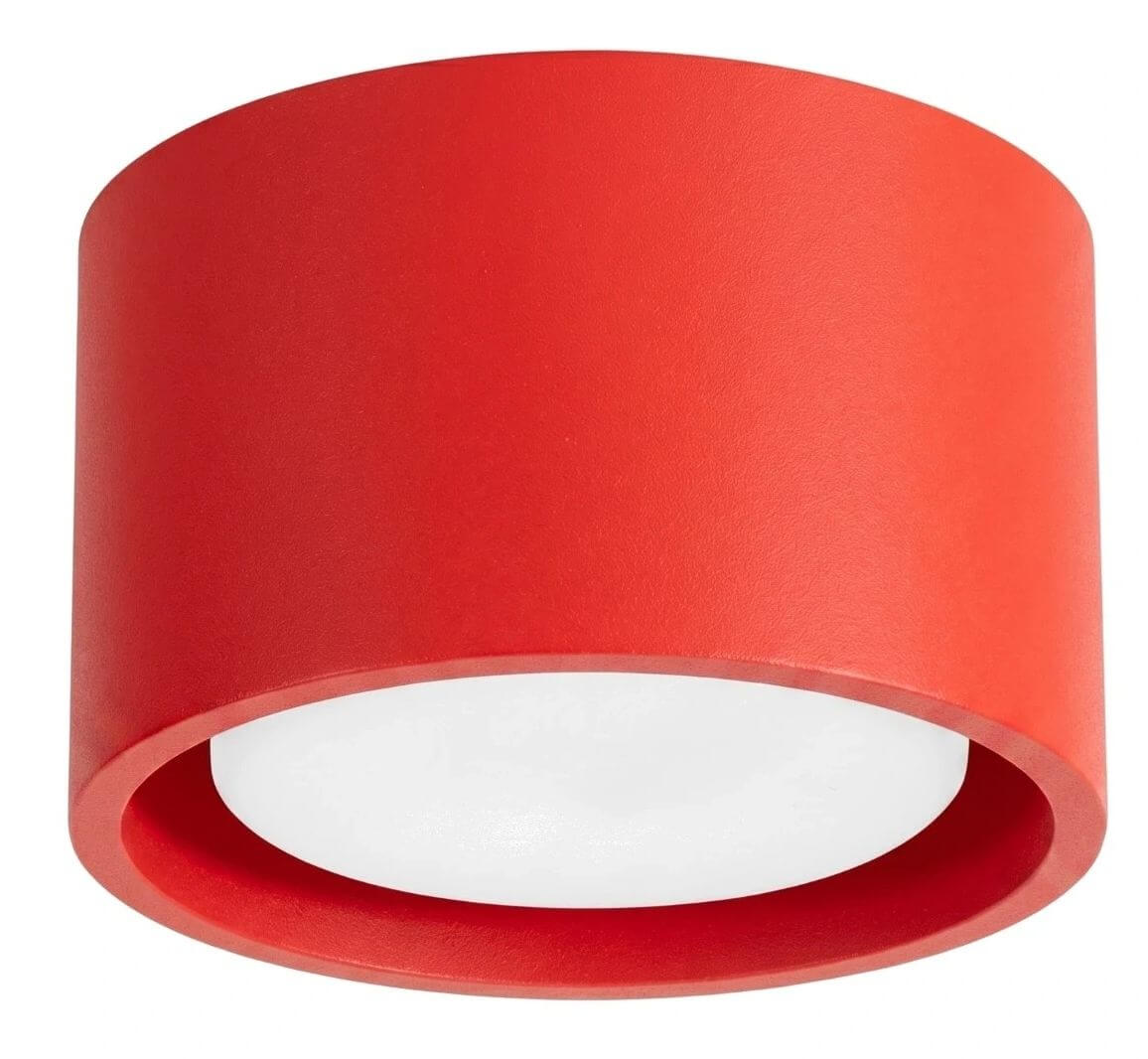 Sollux Lighting Modo stropné svietidlo 1x10 W červená SL.2478