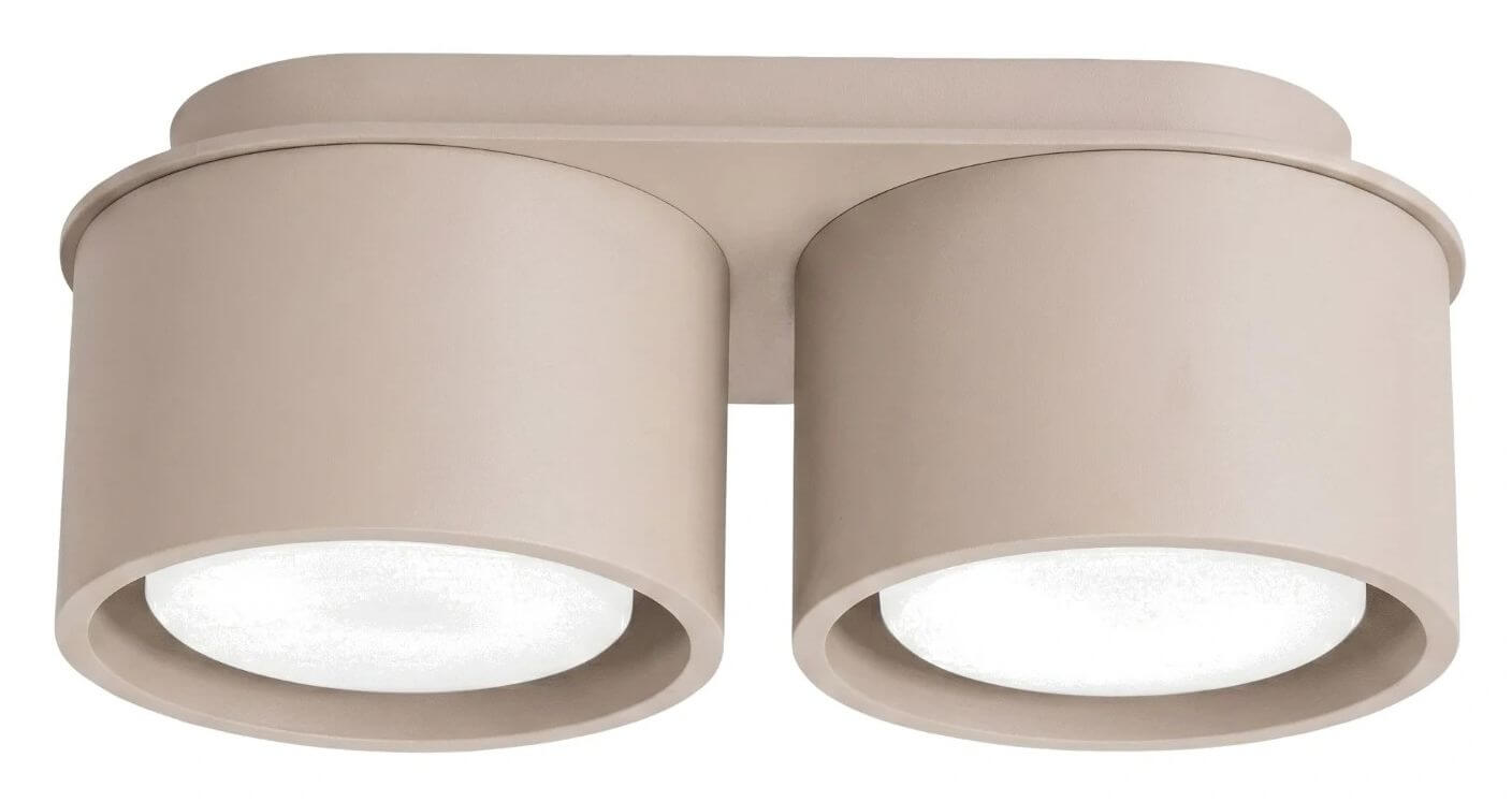 Sollux Lighting Modo stropné svietidlo 2x10 W béžová SL.2447