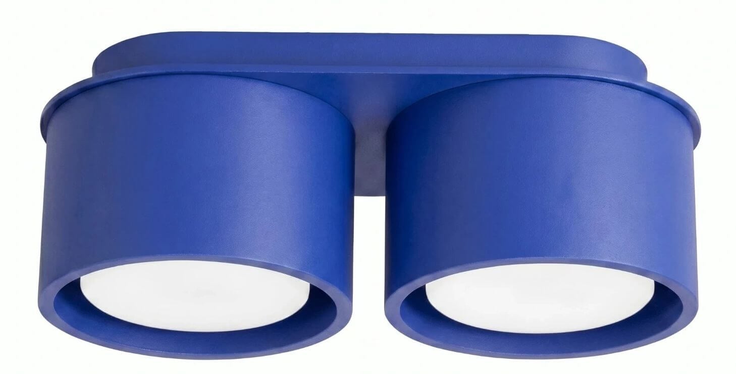 Sollux Lighting Modo stropné svietidlo 2x10 W modrá SL.2459