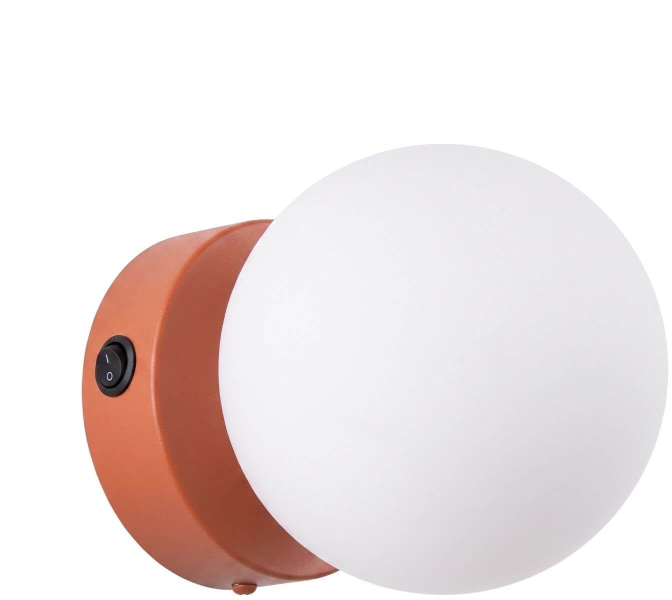 Sollux Lighting Yoli nástenná lampa 1x8 W červená SL.2243