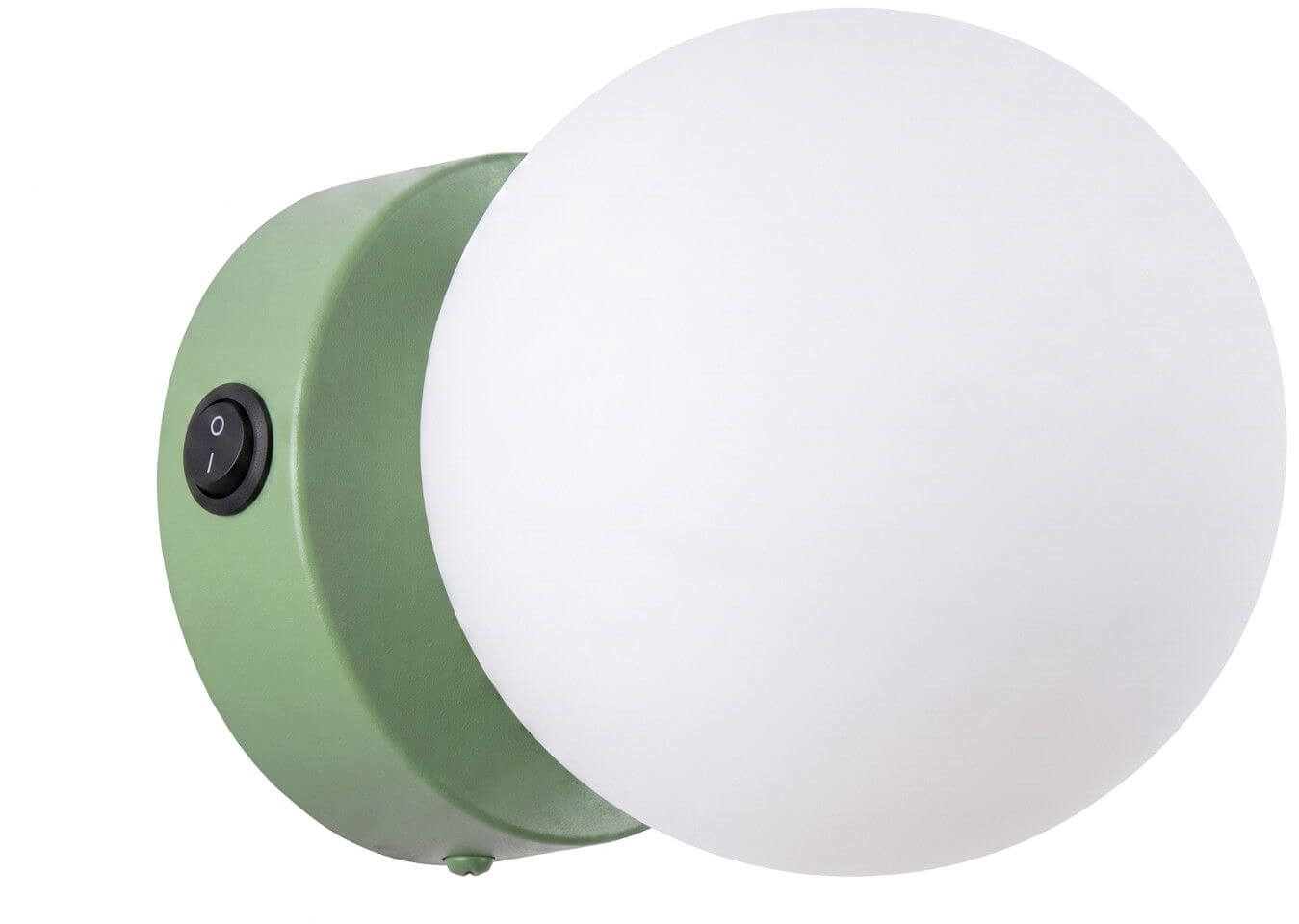 Sollux Lighting Yoli nástenná lampa 1x8 W zelená SL.2268