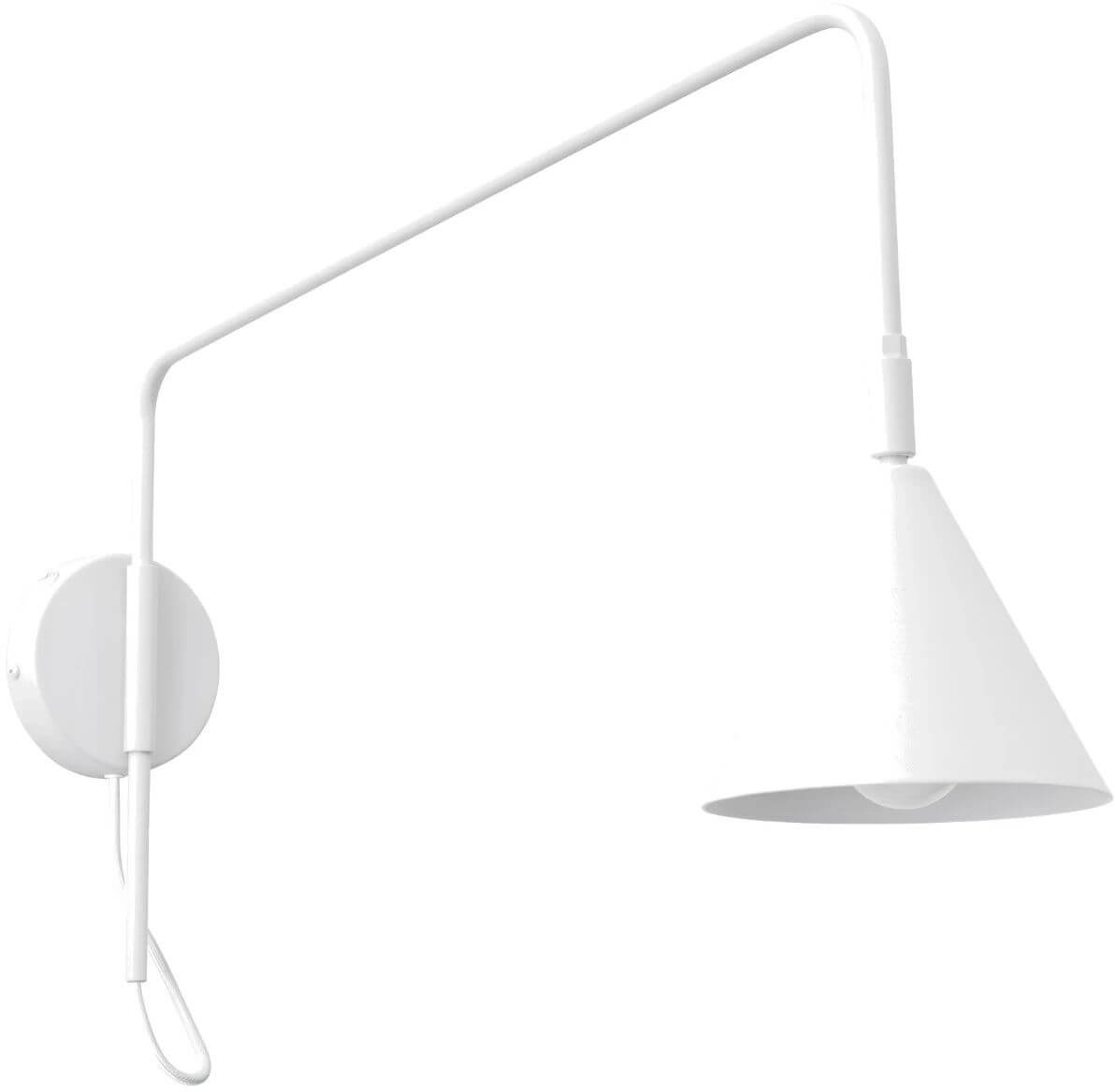 Sollux Lighting Nox nástenná lampa 1x10 W biela SL.2491