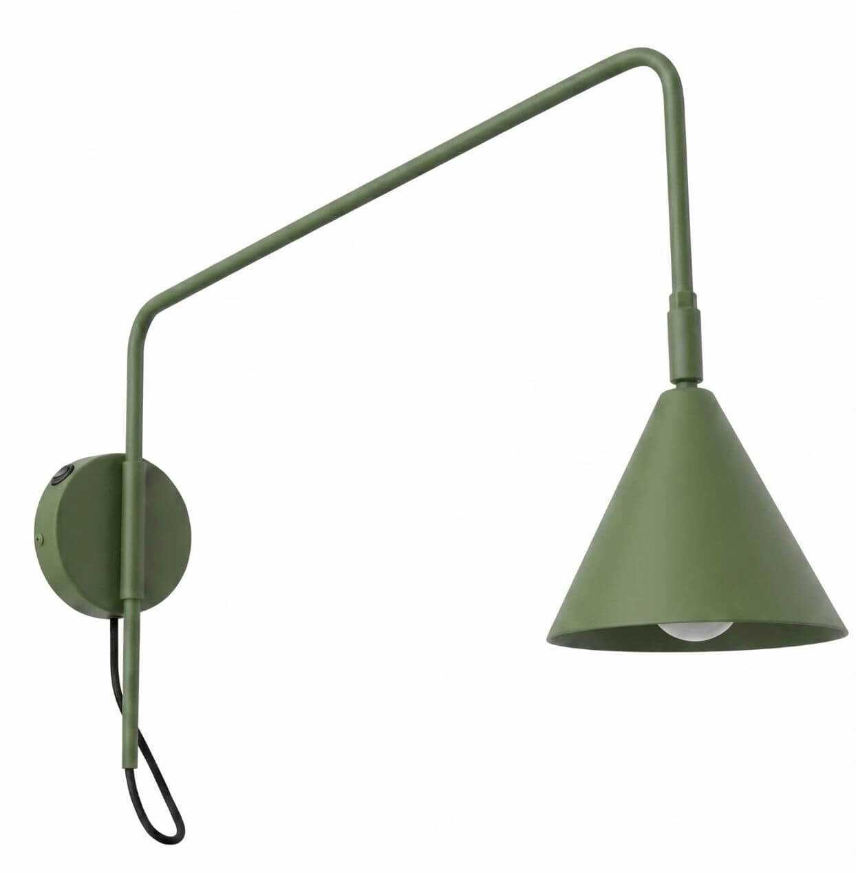 Sollux Lighting Nox nástenná lampa 1x10 W zelená SL.2495