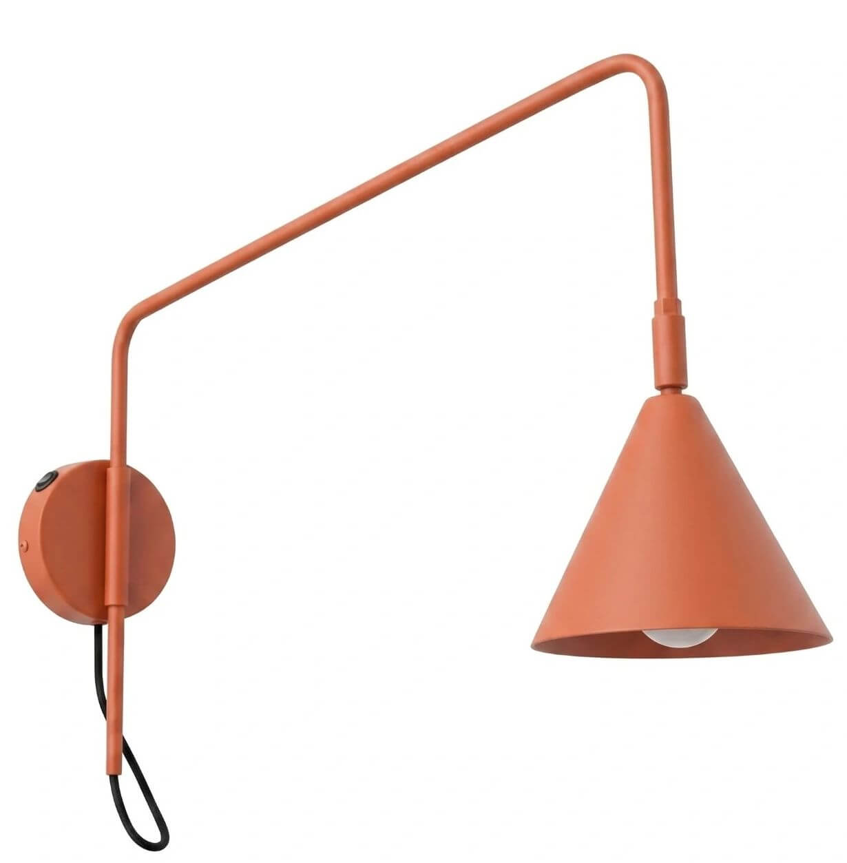 Sollux Lighting Nox nástenná lampa 1x10 W červená SL.2496