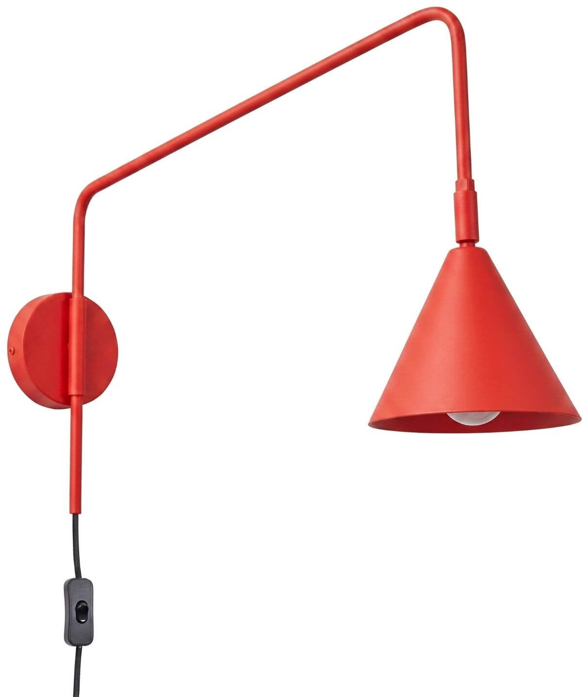 Sollux Lighting Nox nástenná lampa 1x10 W červená SL.2294