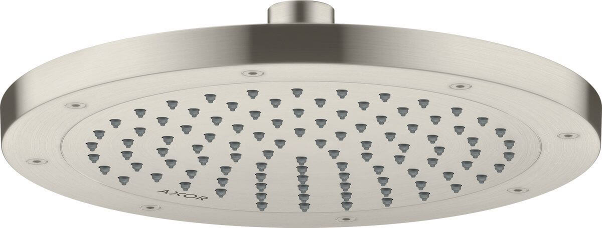 Axor ShowerSolutions horná/hlavová sprcha 24.5x24.5 cm okrúhly oceľová 35381800