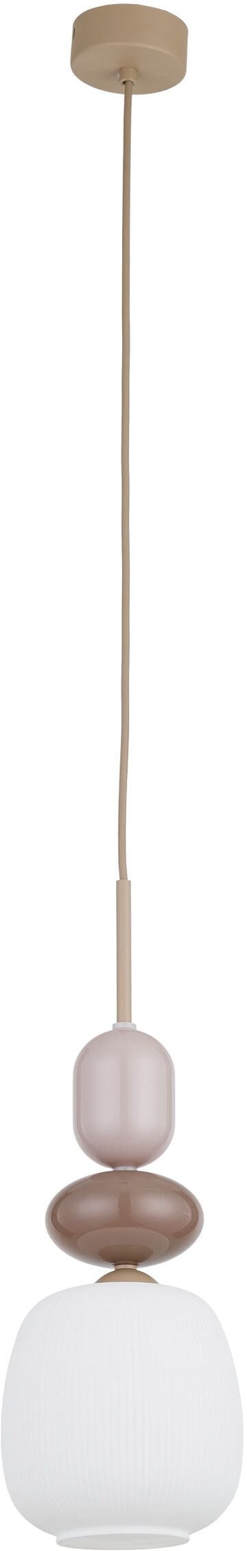 TK Lighting Zen Sabia závesné svietidlo 1x10 W biela-béžová 11870