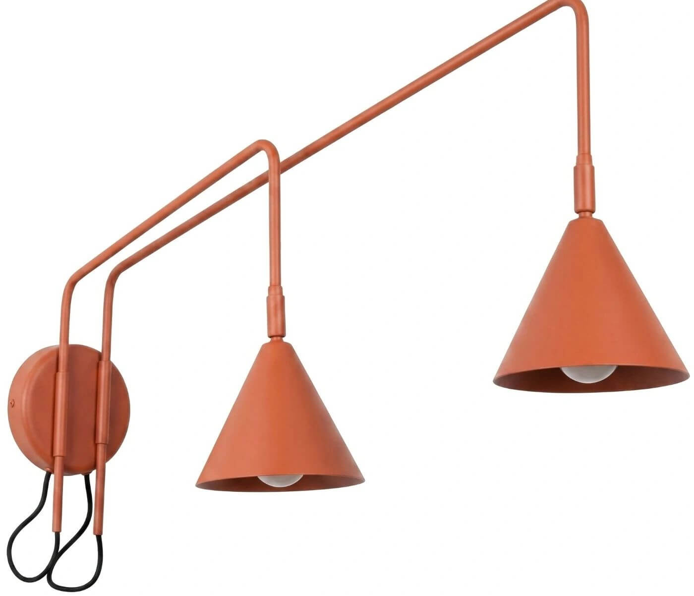 Sollux Lighting Nox nástenná lampa 2x10 W červená SL.2511