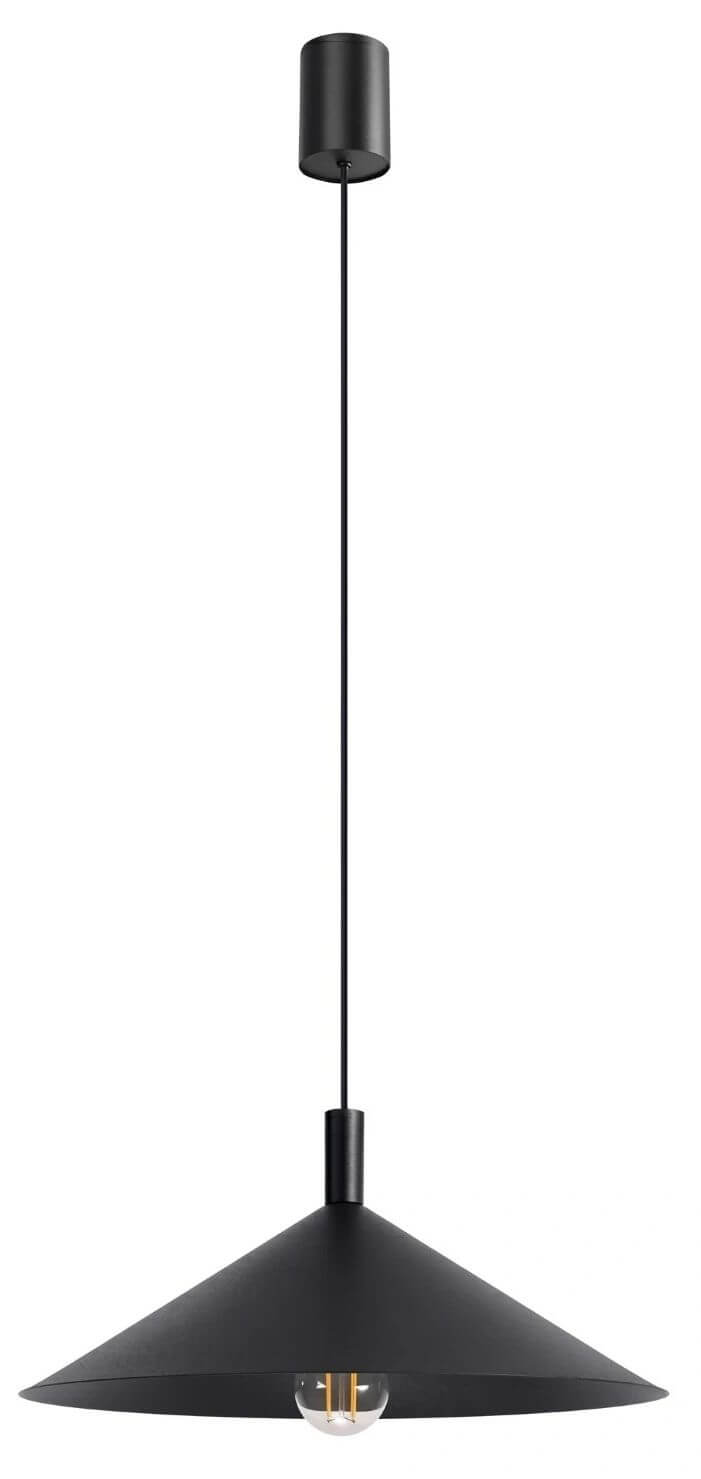 Sollux Lighting Nox závesné svietidlo 1x15 W čierna SL.2537