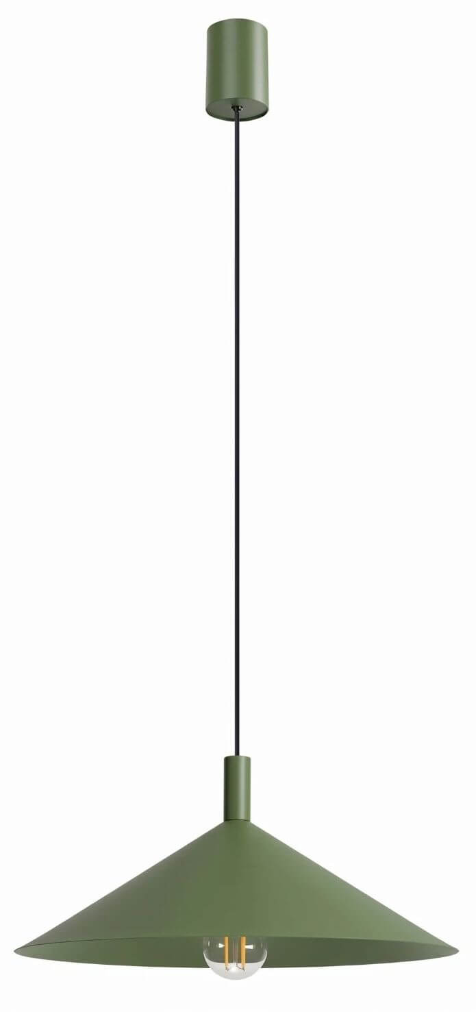 Sollux Lighting Nox závesné svietidlo 1x15 W zelená SL.2540