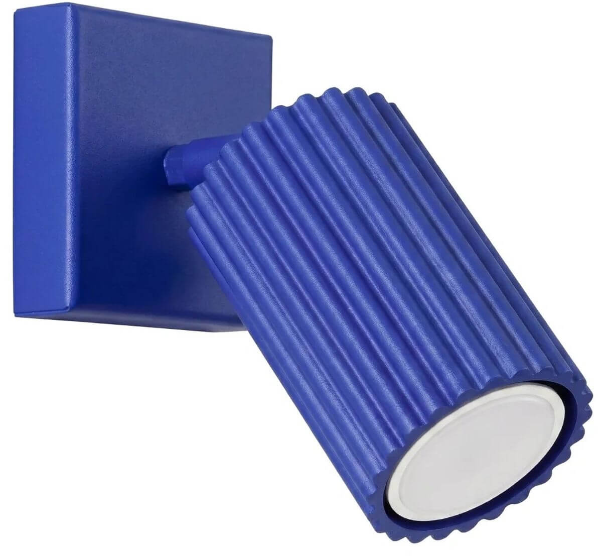 Sollux Lighting Karbon nástenná lampa 1x10 W modrá SL.2318
