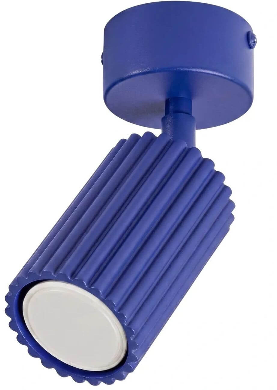 Sollux Lighting Karbon stropné svietidlo 1x10 W modrá SL.2320